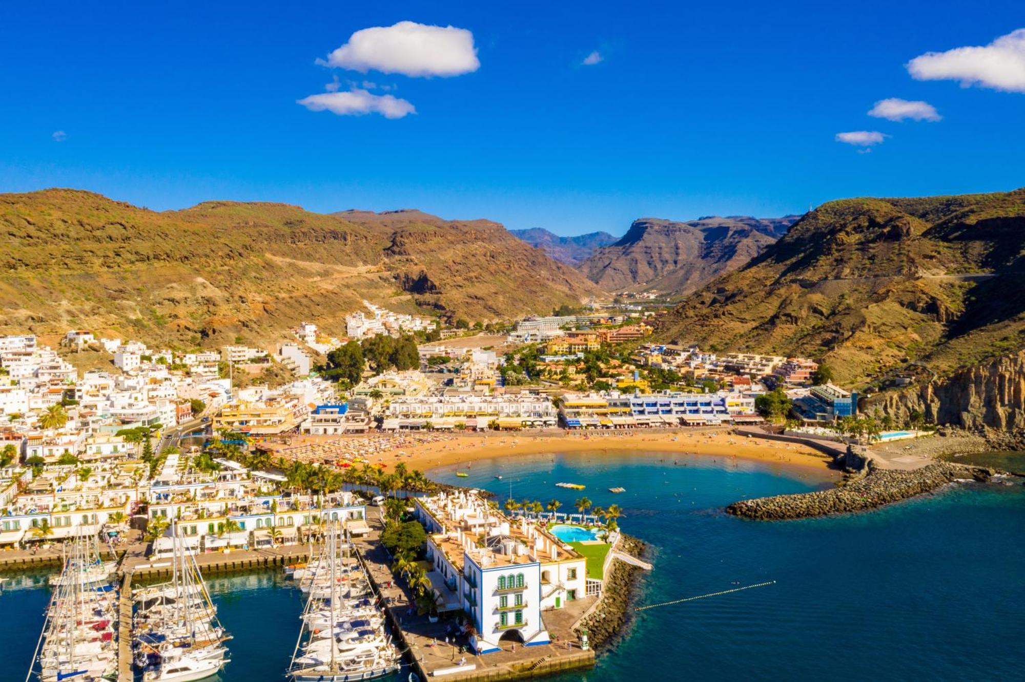Amarre Port Apartman Puerto De Mogan Kültér fotó