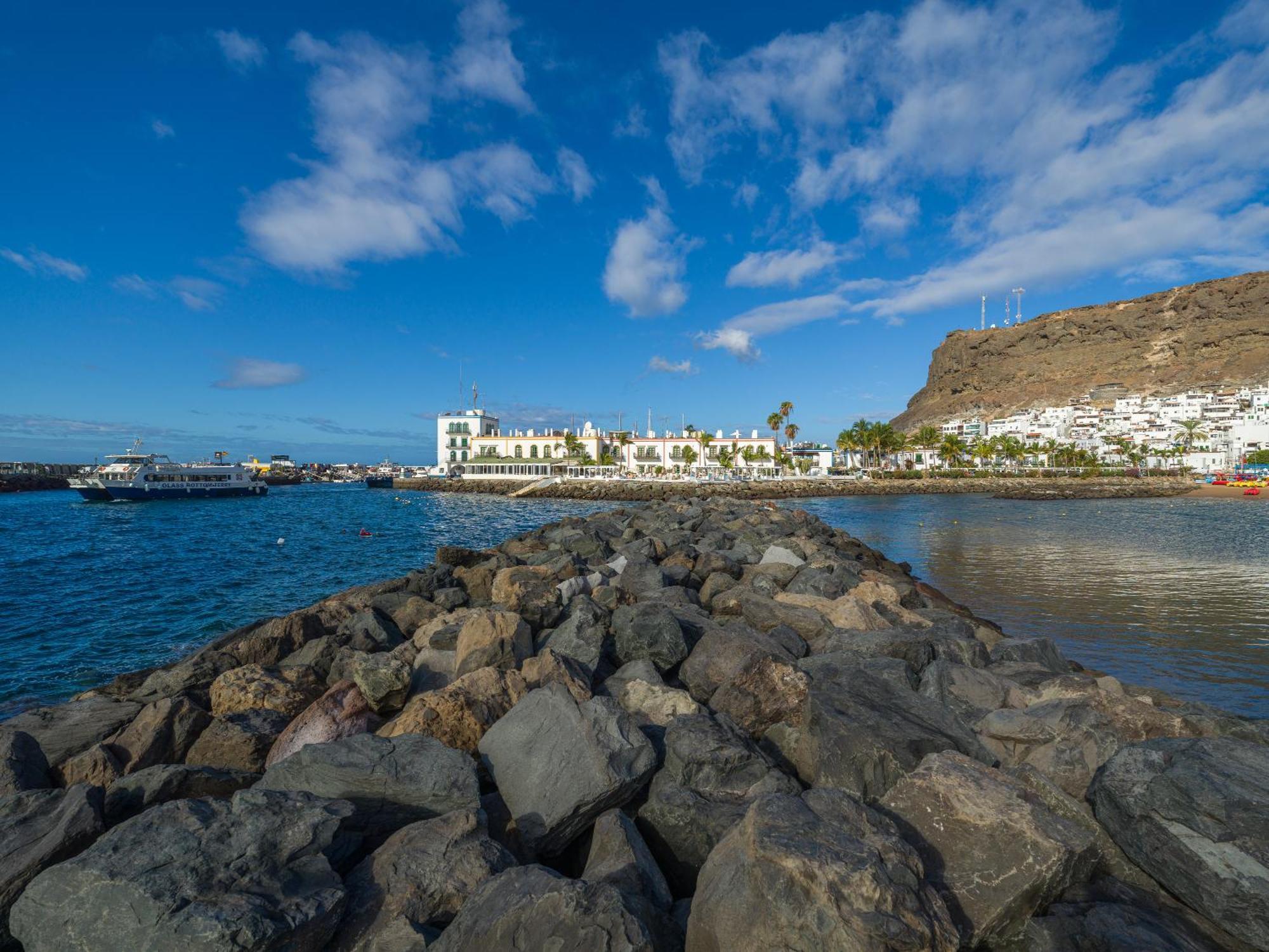 Amarre Port Apartman Puerto De Mogan Kültér fotó